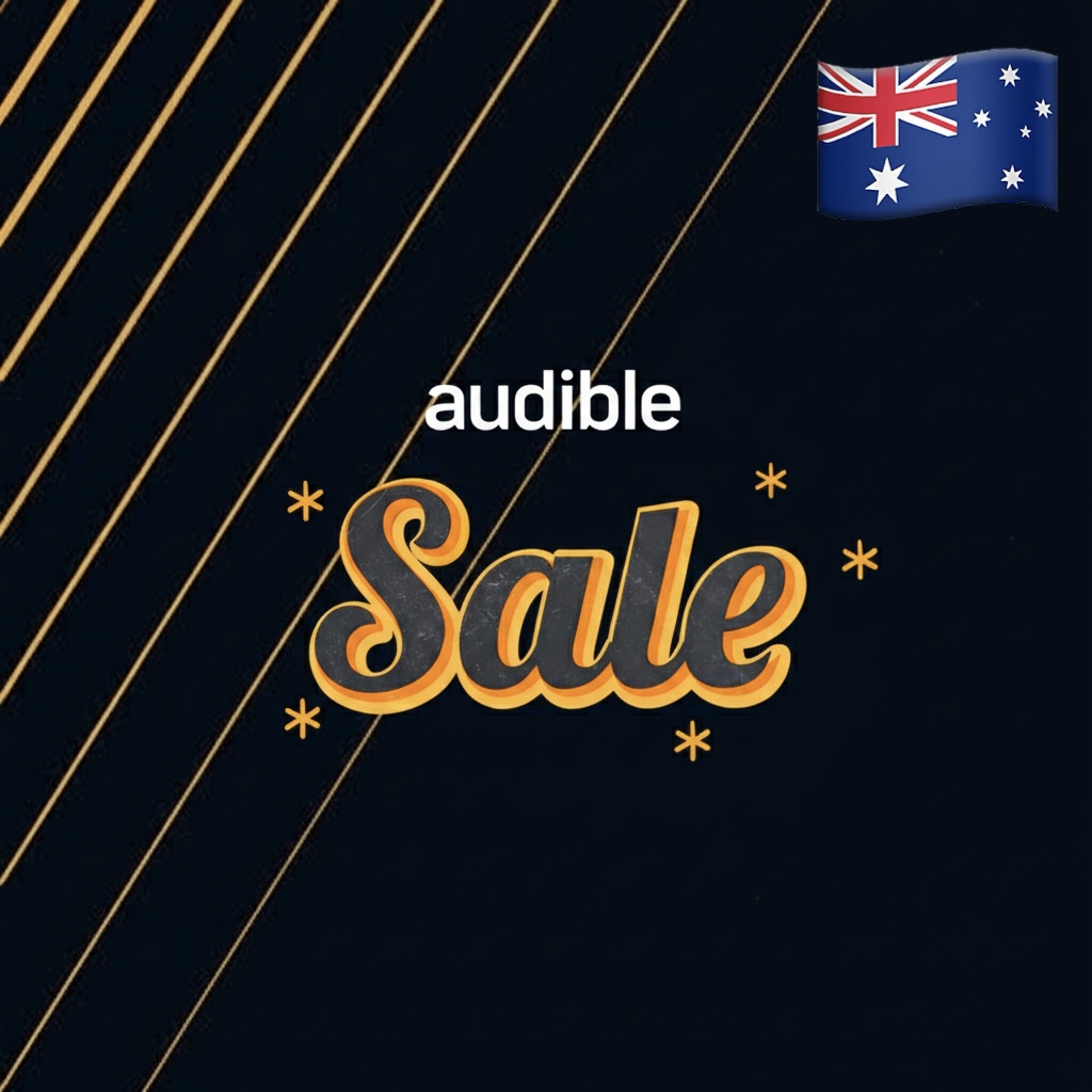 Discount Audible Credits AU 4 Pack Audiblesale