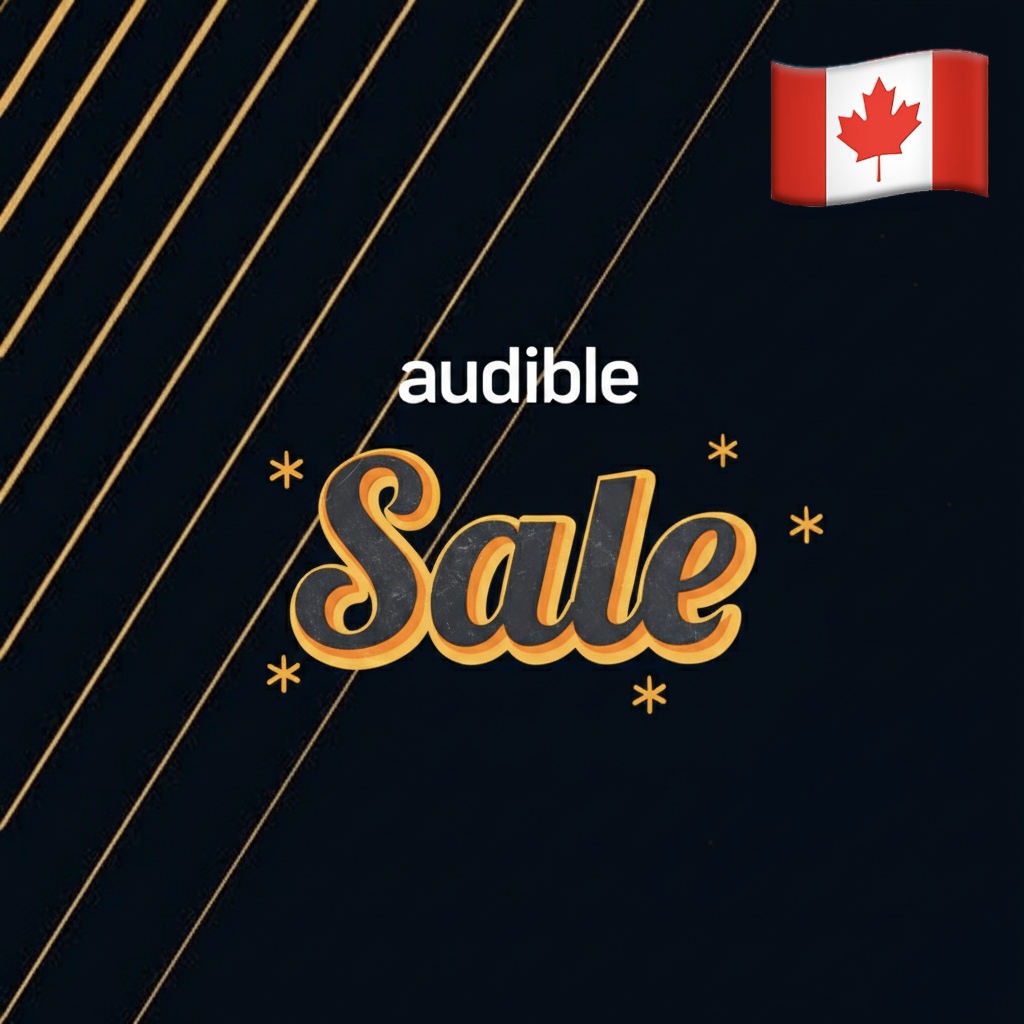 Discount Audible Credits CA 4 Pack Audiblesale